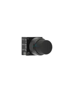 Siemens 3sb30000ca11 protruding push button with black lock