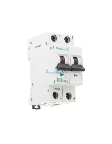 Eaton Faz-c0.5/2 circuit breaker 10ka 2p c 0.5a