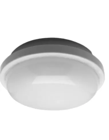 Nobile plt22/3k round wall/ceiling light led 20w 3000°k ip65 230v diff opal polycarbonate