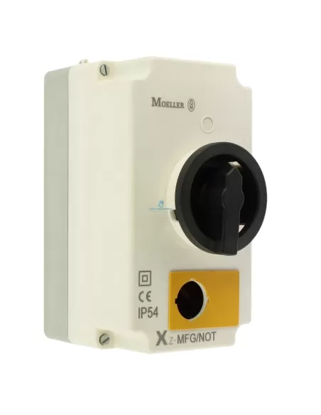 Eaton Z-mfg/not rotary switch with ip54 enclosure on-off with emergency stop