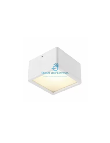 Ltb 162641 skalux cl-1 recessed ceiling light, square, white