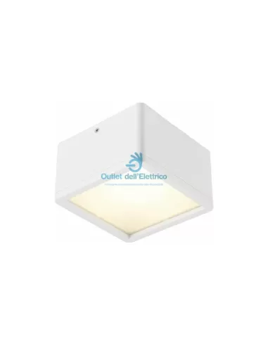 Ltb 162641 skalux cl-1 recessed ceiling light, square, white