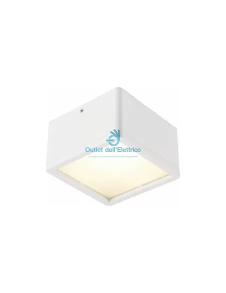 Ltb 162641 skalux cl-1 recessed ceiling light, square, white