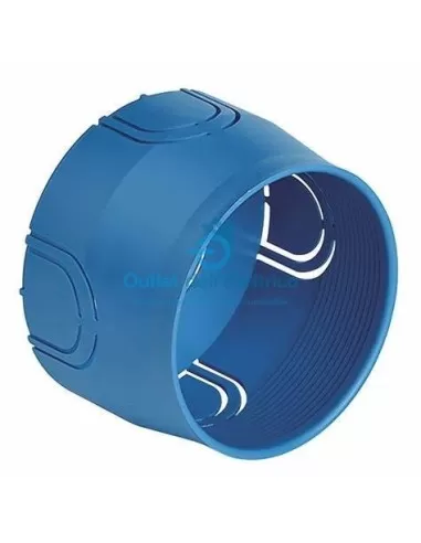 Vimar V71001 Round Flush Mounting Box D 60mm Blue