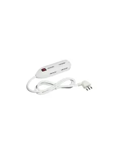 Bticino 3667d//b multi-socket mini6 6 pr 10a switch and white cable