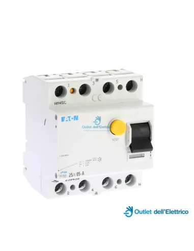 Eaton Pfim-25/4/05-a reines Differential 4p 25a 0,5a cl.a