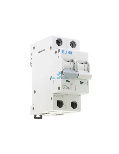 Eaton Plz4-c16/1n interruttore magnetotermico 4,5ka 1p+n  c 16a