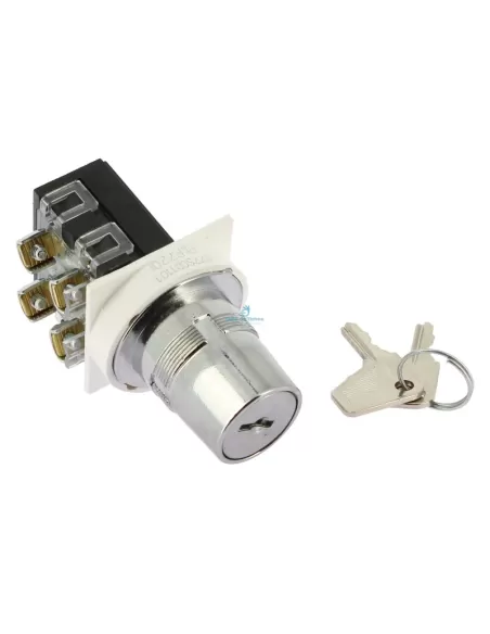 Ge power 077scd1101 key selector switch 2 fixed positions nc+no removable key