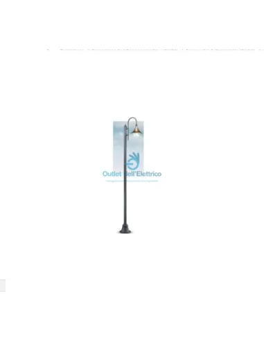 Nobile 2034/08/00/NA Lampara 1l lámpara cobre con poste
