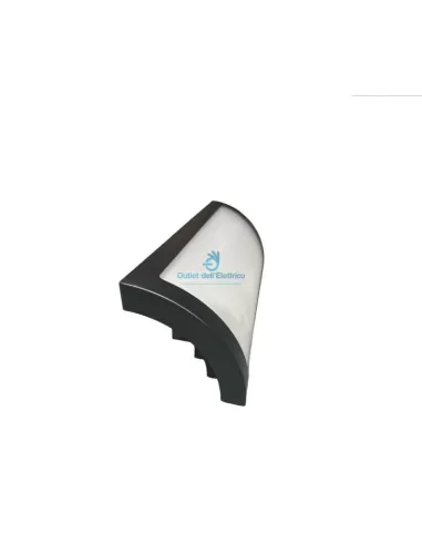 Performance in lighting 007741 Applique folio 24w nera IP44