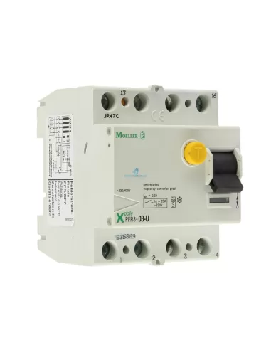 Eaton Pfr3-03-u rele' differenziale 0,1/0,3a x inv. x wfr3