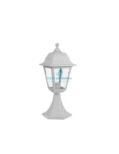 Poliplast 400440BI Old-style lantern with E27 base, 100W, serene IP33