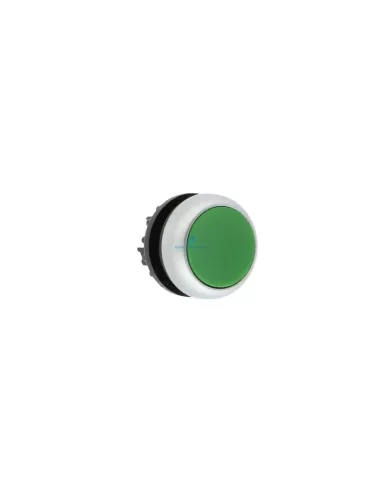 Eaton M22-dg green push button with ring nut