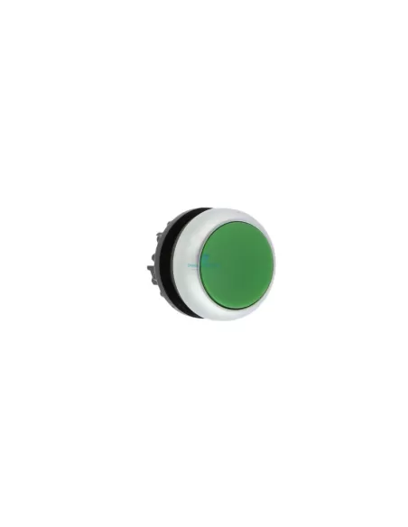 Eaton M22-dg green push button with ring nut