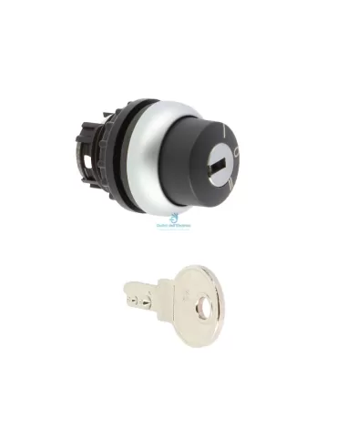 Eaton M22-wrs3 key selector switch 3 permanent positions flat ms1