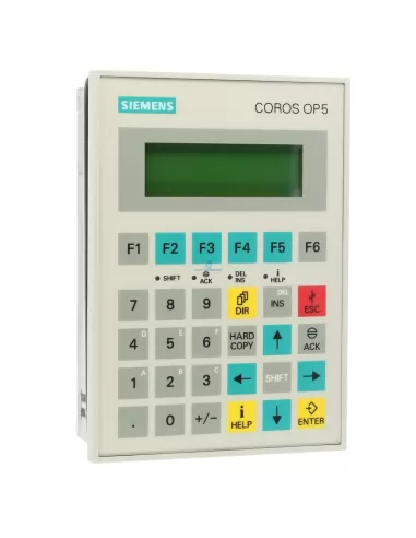 Siemens 6av35051fb01 panneau de commande simatic op5-a1
