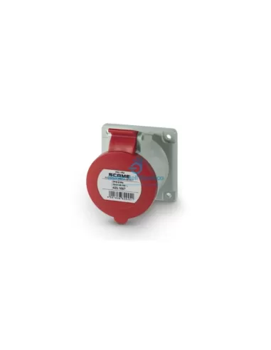 Scame Parre 425.1667/R Einbausteckdose 3p+n+t ip67 16a