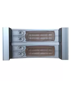 Logistics m-4 módulo tapa 4 botones