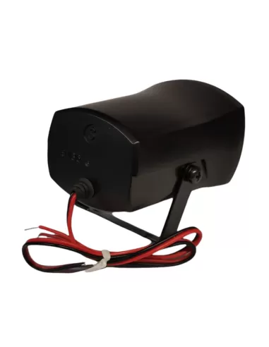 Lince 374ps3 black siren 12v with bracket