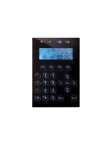 Inim kin4aconceptgn concept//gn tastiera capacitativa c//display grafico nera