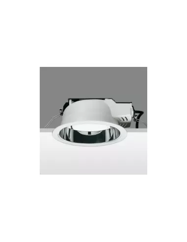 Iguzzini 3 3282 039 0 easy system round spotlight 2x13w g24d-1 230v ip23 w//white power supply//internal aluminium 3 3282 039 0