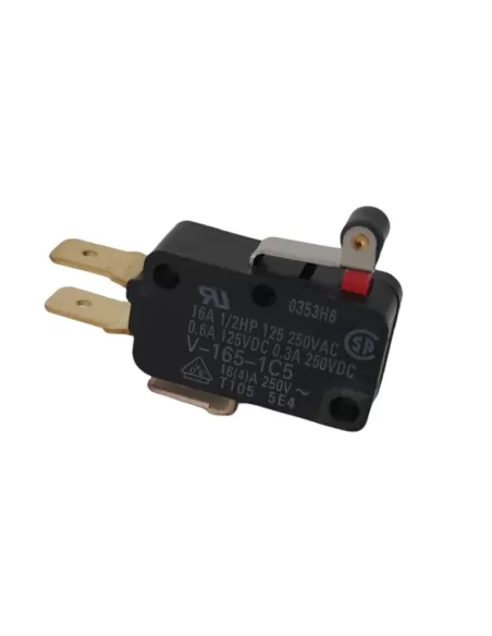 Omron v1651c5r-1094510 micro-1dt16a short lever red fs200g faston 6.35