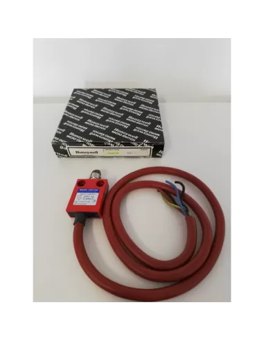 Honeywell 24ce2-s1b interruttore finecorsa a pulsante con rotella 1nc//1na spdt 250vac azione lenta cavo 1mt