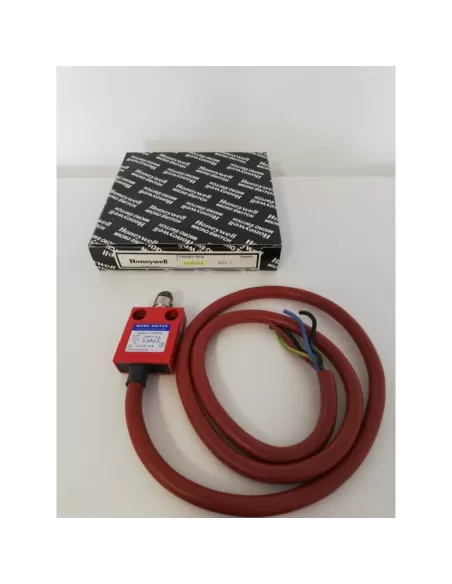 Honeywell 24ce2-s1b interruttore finecorsa a pulsante con rotella 1nc//1na spdt 250vac azione lenta cavo 1mt