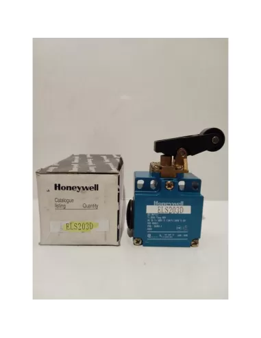 Honeywell els203d interruttore finecorsa a leva con rotella 6a 500v no nc ip66 ul