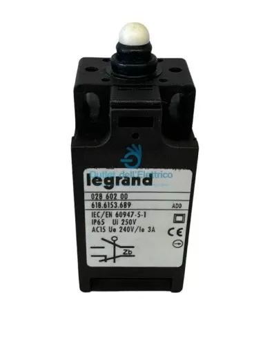 Legrand 047628 wh9131-blizzardp limit switch