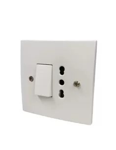 Vimar 06690.B Deviatore 1P 10Ax Presa P17/11 Bianco 2