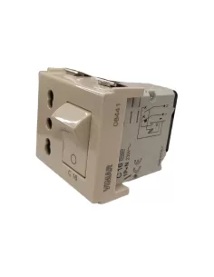 Vimar 08441 2P T 16A P17/11 Socket with C16 Circuit Breaker 8000 Series