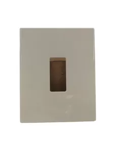 Vimar 08605.A Placca 1 Modulo Resina Scatto Avorio Serie 8000