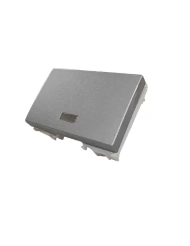 Vimar 14028.SL Plana Tasto 3 moduli Diffusore Silver