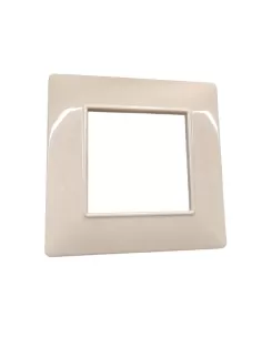 Vimar 14642.06 Plana Placca 2 Moduli Bianco Granito 2