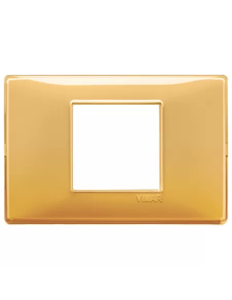 Vimar Plana 14652.43 Reflex Amber 2-Module Central Plate