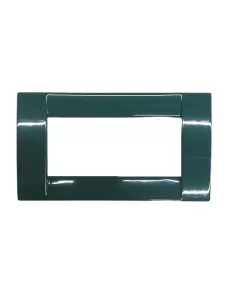 Vimar Idea 16734.07 Placca Classica 4 Moduli Verde Bosco