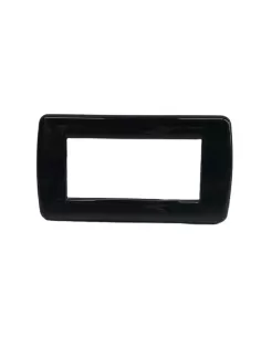 Vimar Idea 16754.11 Placca Rond� 4 Moduli Nero