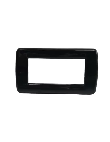 Vimar Idea 16754.11 Placca Rond� 4 Moduli Nero