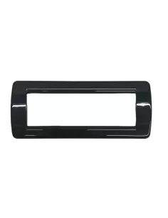 Vimar Idea 16756.11 Placca Rond� 6 Moduli Nero