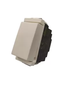 Vimar 17005.B Idea Modulo Stretto Invertitore 1P 16Ax Bianco compatibile solo con supporti 2 moduli