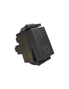 Vimar 17007 Idea Narrow Module Switch 2P 16Ax Grey compatible only with 2-module supports