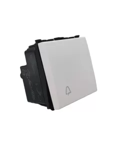 Vimar 20008.2.C.B Pulsante 1P No 10A Campanello 2 Moduli Bianco 2