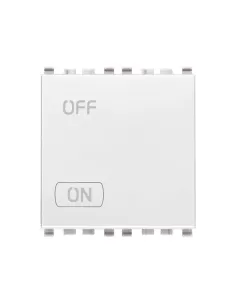 Vimar 20016.2.B 2P 20Ax 2 Module Switch White