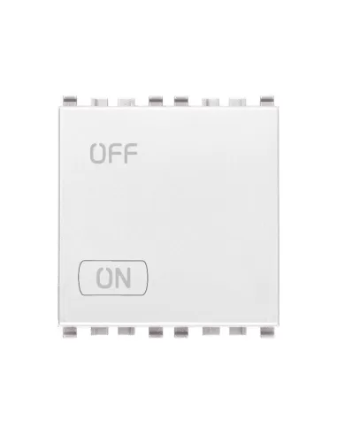 Vimar 20016.2.B Interruttore 2P 20Ax 2 Moduli Bianco