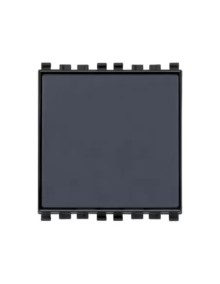 Vimar 20050 1P No 10A Grey Plate Button