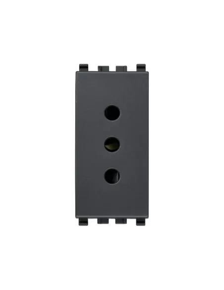 Vimar 20201 Eikon 2P T 10A P11 Steckdose grau