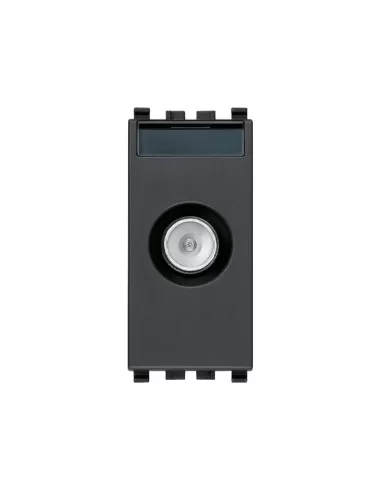 Vimar 20300.10 Grey Pass-Through TV-RD-Sat Socket