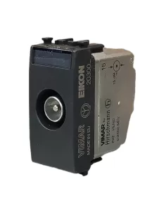 Vimar 20300.15 TV-RD-Sat Pass-Through Socket 15Db Male G