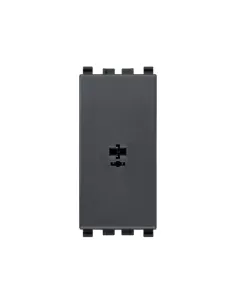 Vimar 20334 Prise à souder 2P Point-Line Gris